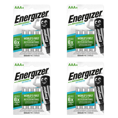 Energizer 800mAh AAA Extreme Battery Accu 1.2V Nimh Pre-Charged Batteries - TradeNRG UK