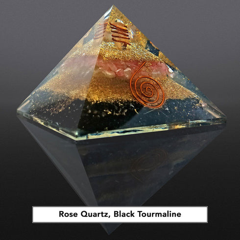 Energy Generator Orgonite Quartz Crystal orgone pyramid Stone - TradeNRG UK