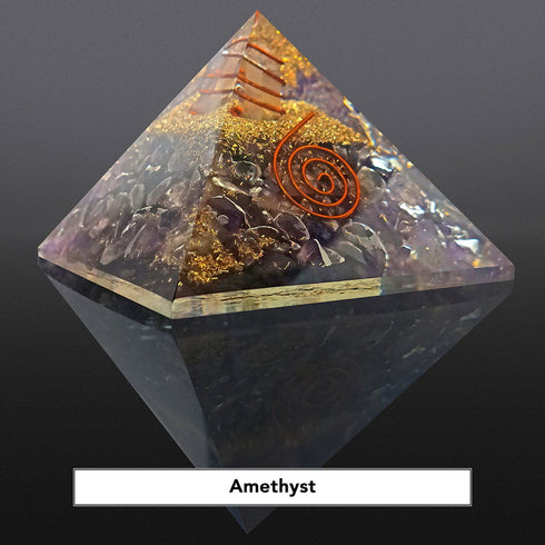 Energy Generator Orgonite Quartz Crystal orgone pyramid Stone - TradeNRG UK