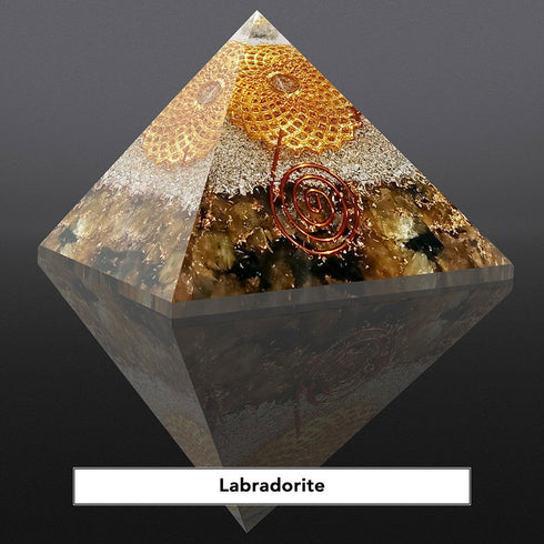 Energy Generator Orgonite Quartz Crystal orgone pyramid Stone - TradeNRG UK