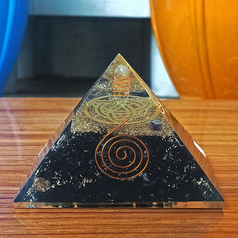 Energy Generator Orgonite Quartz Crystal orgone pyramid Stone - TradeNRG UK