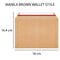 Envelope Wallet Bags Book Post Mailer Mailing Flute Manilla Brown Book 164x180 mm - TradeNRG UK