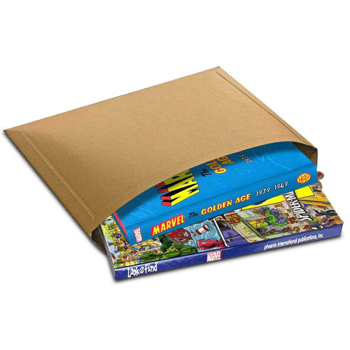 Envelope Wallet Bags Book Post Mailer Mailing Flute Manilla Brown Book 164x180 mm - TradeNRG UK