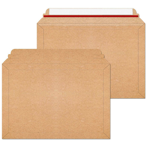 Envelope Wallet Bags Book Post Mailer Mailing Flute Manilla Brown Book Multiple Sizes - TradeNRG UK