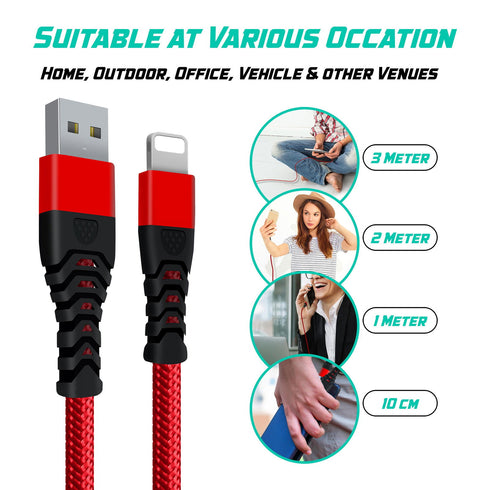 Fast charging iPhone Lightning cable for iPhone 14, 13, and iPad - TradeNRG UK