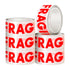 Fragile Printed Packing Tape 48mm X 66M (6 Roll Pack) Parcel Tapes - TradeNRG UK