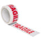 Fragile Printed Packing Tape 48mm X 66M (6 Roll Pack) Parcel Tapes - TradeNRG UK