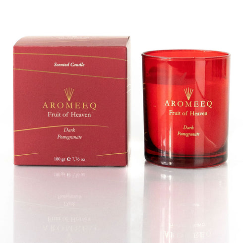 Fruit of Heaven Scented Candle - Dark Pomegranate 180gm - TradeNRG UK