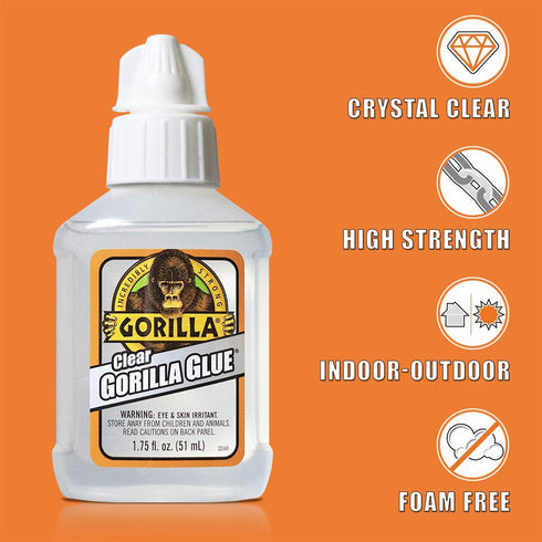 Gorilla Glue Crystal Clear 50ml foam-free, Bulk Packaging - TradeNRG UK