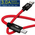 Heavy Duty Braided Micro USB Charger Charging Lead Data Sync Phone Cable 10CM 1M 2M 3M - TradeNRG UK