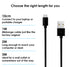 Heavy Duty Extra Long Fast Charge & Data Sync Micro USB Cable 1M 2M 3M - TradeNRG UK