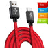 Heavy Duty Quick Fast Charge USB C Type C Data Phone Charger Cable Lead 2m 3m 1m - TradeNRG UK