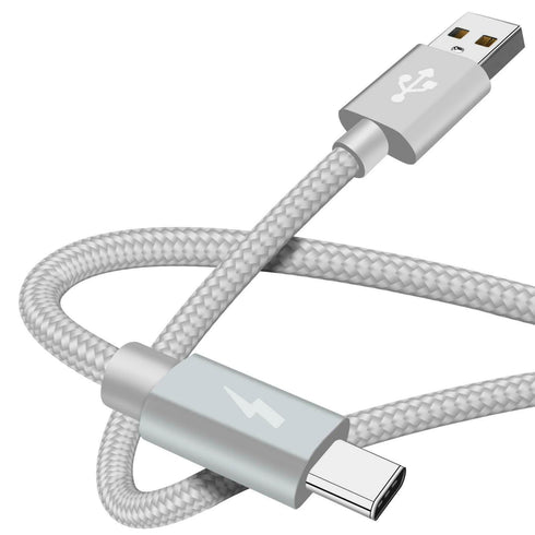 Heavy Duty Quick Fast Charge USB C Type C Data Phone Charger Cable Lead 2m 3m 1m - TradeNRG UK