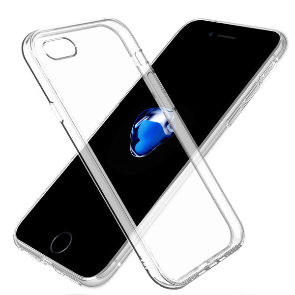 Iphone 8 Gel Case soft Back Cover - Transparent - TradeNRG UK