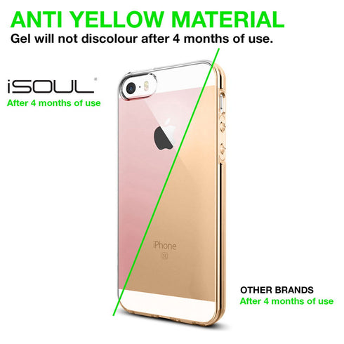 Iphone 8 Gel Case soft Back Cover - Transparent - TradeNRG UK