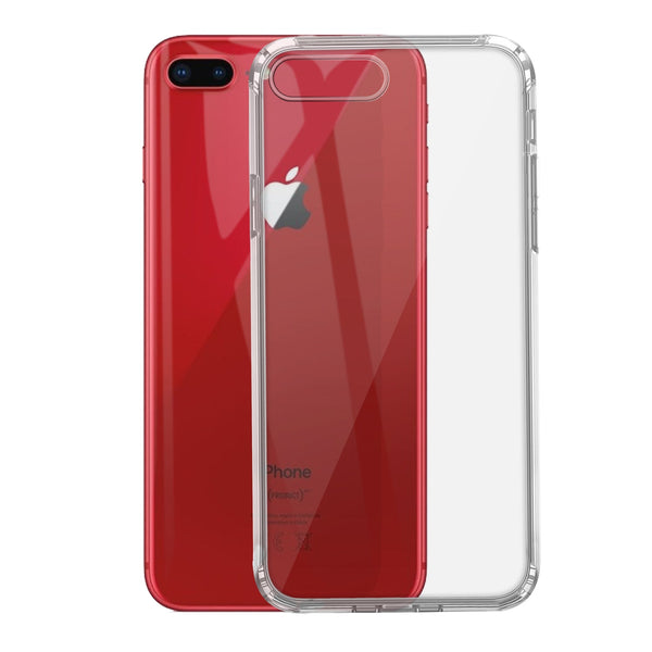 Iphone 8 Plus Gel Case soft Back Cover - Transparent - TradeNRG UK