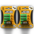 JCB Battery NiMH Pre Charged AA AAA 900mAh 1200mAh 2400mAh - TradeNRG UK