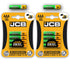 JCB Battery NiMH Pre Charged AA AAA 900mAh 1200mAh 2400mAh - TradeNRG UK