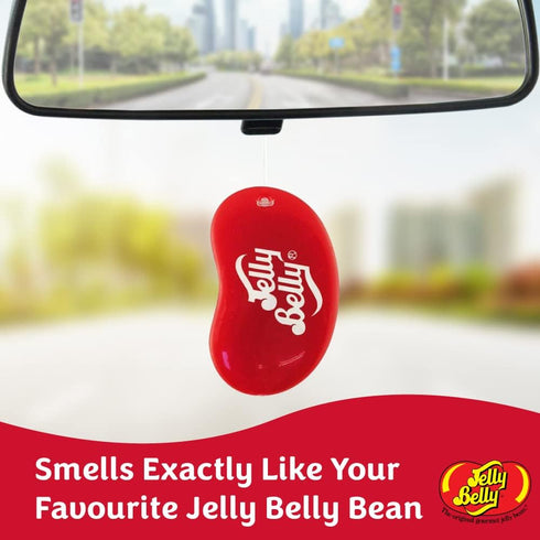 Jelly Belly Very Cherry 2D Bean-Shaped Hanging Air Freshener