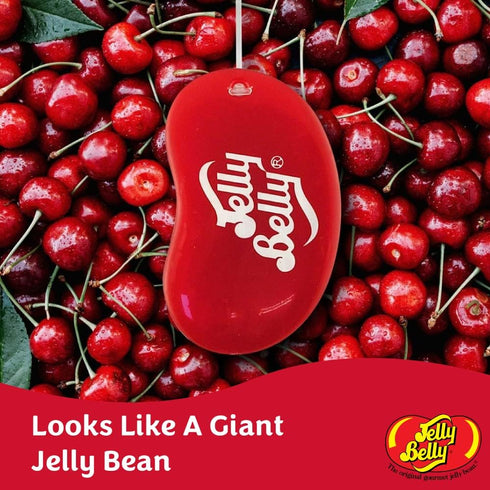 Jelly Belly Very Cherry 2D Bean-Shaped Hanging Air Freshener