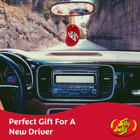 Jelly Belly Very Cherry 2D Bean-Shaped Hanging Air Freshener