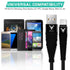 Micro USB Data Sync Charger Cable Lead For Smartphones 15CM 1M 2M Long - TradeNRG UK