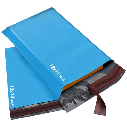 Mixed 50 Postage Bags Poly Mailing Bags Self Seal 2 Sizes 25 from Each 10X14 and 12x16 - TradeNRG UK