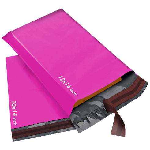 Mixed 50 Postage Bags Poly Mailing Bags Self Seal 2 Sizes 25 from Each 10X14 and 12x16 - TradeNRG UK