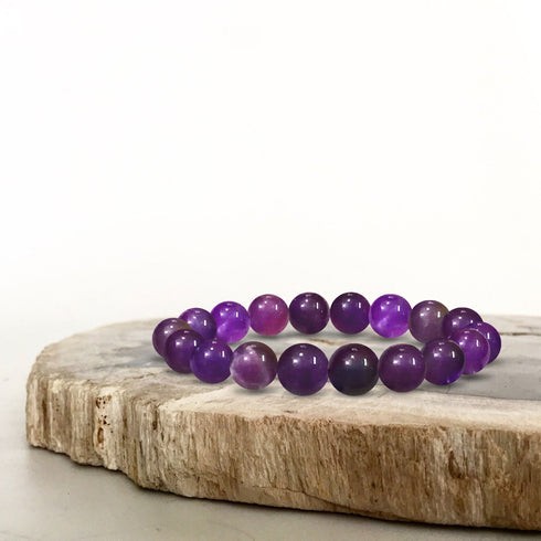 New Beads Bracelet 7 Natural Stone Lava Bracelet Diffuser Multi Color Gemstone - TradeNRG UK