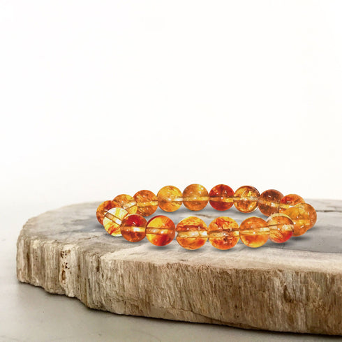 New Beads Bracelet 7 Natural Stone Lava Bracelet Diffuser Multi Color Gemstone - TradeNRG UK