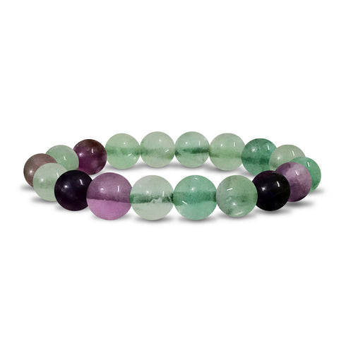 New Beads Bracelet 7 Natural Stone Lava Bracelet Diffuser Multi Color Gemstone - TradeNRG UK