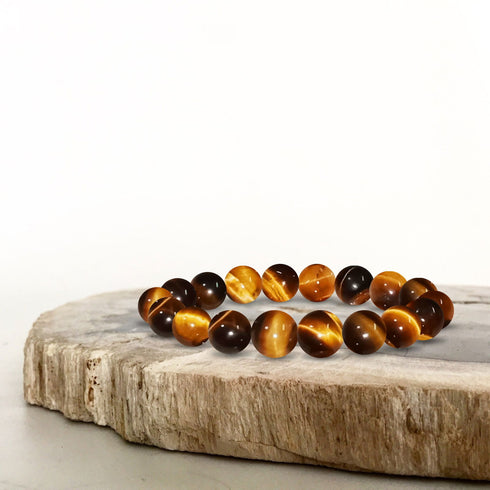 New Beads Bracelet 7 Natural Stone Lava Bracelet Diffuser Multi Color Gemstone - TradeNRG UK