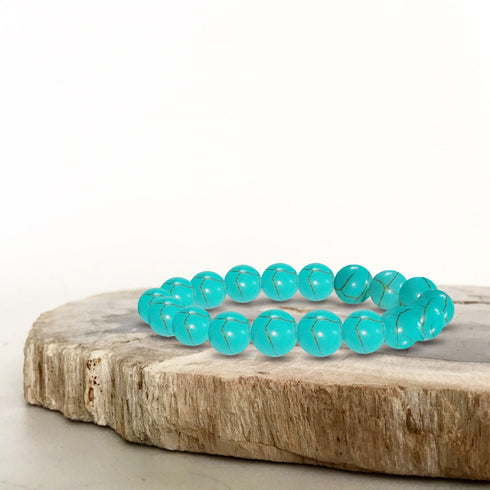 New Beads Bracelet 7 Natural Stone Lava Bracelet Diffuser Multi Color Gemstone - TradeNRG UK