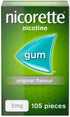 Nicorette Chewing Gum Original, Fruitfusion, IcyWhite 2mg-4mg - TradeNRG UK