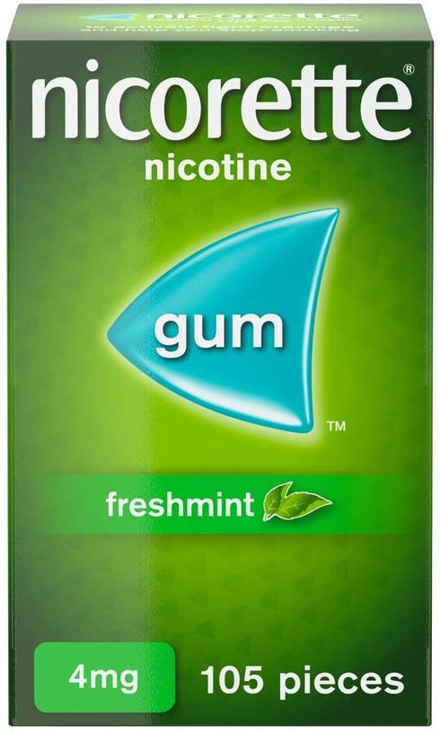 Nicorette Chewing Gum Original, Fruitfusion, IcyWhite 2mg-4mg - TradeNRG UK