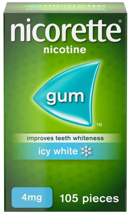Nicorette Chewing Gum Original, Fruitfusion, IcyWhite 2mg-4mg - TradeNRG UK