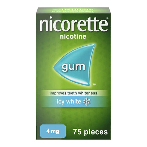 Nicorette Chewing Gum Original, Fruitfusion, IcyWhite 2mg-4mg - TradeNRG UK