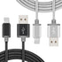 Nylon Braided USB Quick Data Sync & Charge Lightning Cable For iPhone - TradeNRG UK