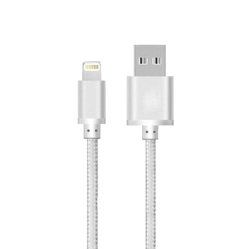 Nylon Braided USB Quick Data Sync & Charge Lightning Cable For iPhone - TradeNRG UK