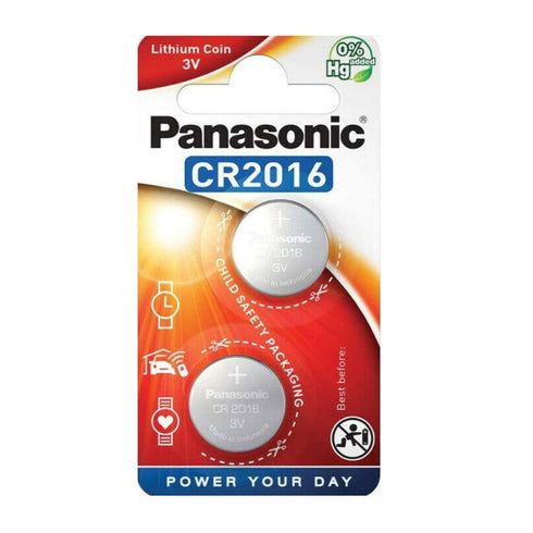 Panasonic CR2016 3V Battery Lithium Cell Coin Batteries - TradeNRG UK