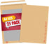 25 Pcs Manilla Hard Board Back A4 C4 324 x 229mm Envelopes Please Do Not Bend Envelope with Peel & Seal Strip for Mailing, Posting Shipping Storing Documents 25 Pack