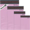 65 Mixed Parcel Bags Baby Pink, Mailer Bags Tamper-Proof Strong Postal Packaging Bags for Shipping, Mailing & Delivery, 4 Sizes Small to Large Bags, 15 Each