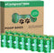 eCompostable Eco-Friendly Poop Bags Compostable Cat Poop Bags - 240 Count (16 Roll) Unscented, Leak-Proof, Compostable Waste Bags for Dogs & Cats, 23x33cm Green