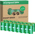 eCompostable Eco-Friendly Poop Bags Compostable Cat Poop Bags - 240 Count (16 Roll) Unscented, Leak-Proof, Compostable Waste Bags for Dogs & Cats, 23x33cm Green
