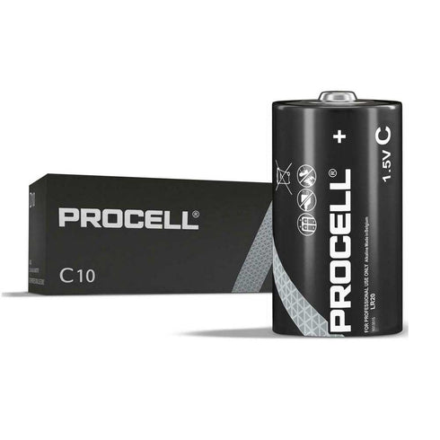 Procell C Batteries Bulk Pack C Size MN1400 LR14 Alkaline Battery - TradeNRG UK