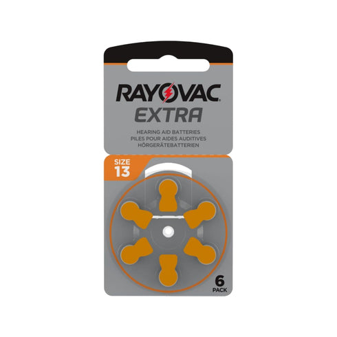 Rayovac Extra batteries ZA13 PR48 13 Zinc Air 1.45V. - TradeNRG UK