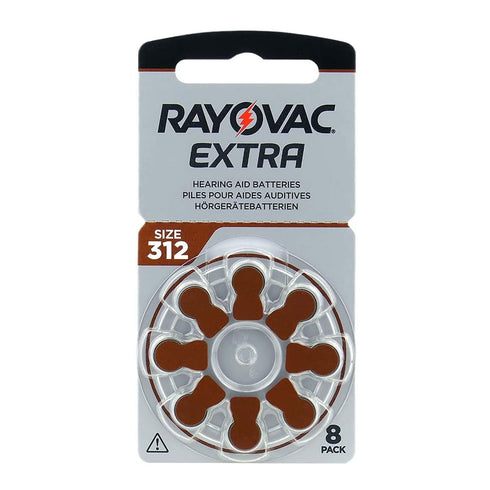 Rayovac Extra batteries ZA312 PR41 312 Zinc Air 1.45V - TradeNRG UK