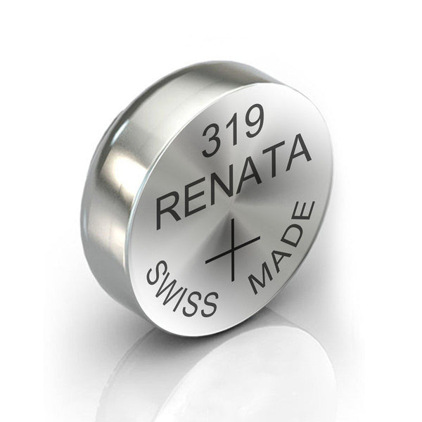 Renata 319 Watch Battery Swiss Made Silver Coin SR527SW 1.55V All Pack - TradeNRG UK