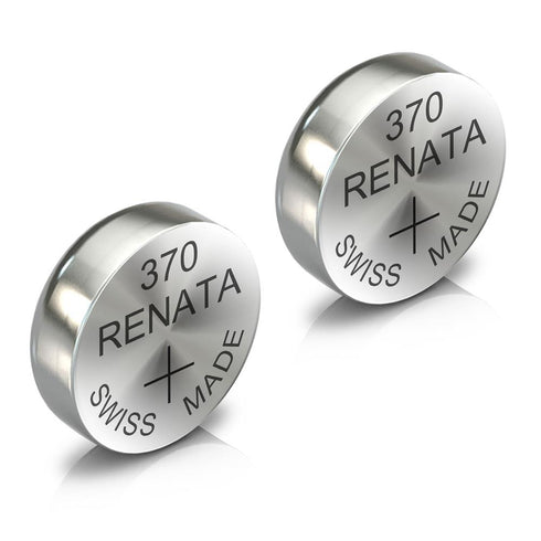 Renata 370 Watch Battery Swiss Made Silver Coin SR920W 1.55V All Pack - TradeNRG UK