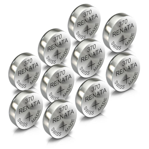 Renata 370 Watch Battery Swiss Made Silver Coin SR920W 1.55V All Pack - TradeNRG UK